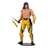 Figura De Acción Mcfarlane De Mortal Kombat Liu Kang De 17 C