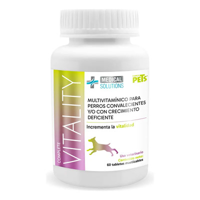 Ms - Complete Vitality Vitaminas Para Perros (60 Tabletas) | MercadoLibre