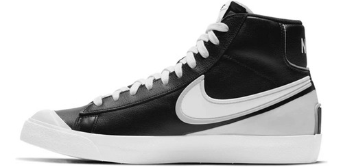 Nike Blazer Mid 77 Couro Preto Ñ Jordan Converse Sacai Vans