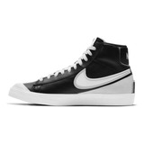 Nike Blazer Mid 77 Couro Preto Ñ Jordan Converse Sacai Vans