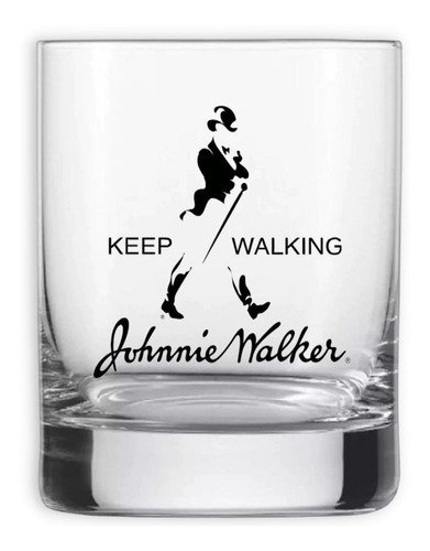  Whisky Vaso De Vidrio Johnnie Walker 330ml