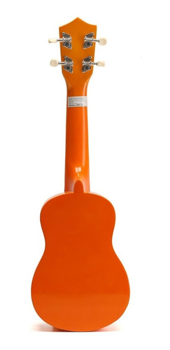 Ukelele De Madera Soprano Con Funda Manual Y Lecciones