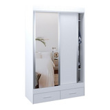 Placard Vestidor Combinable Premium Espejo 140x220x60  523