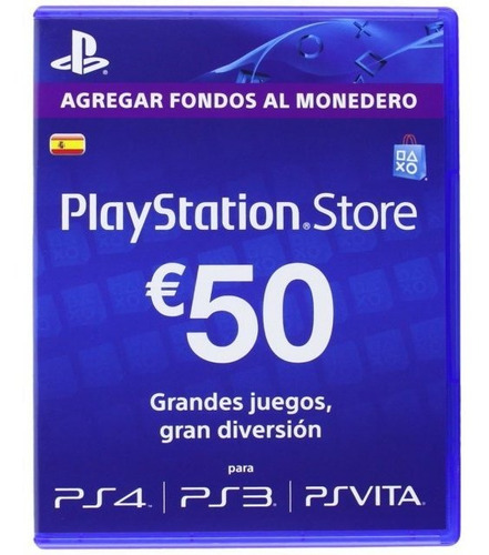 Psn Card 50 Eur | Playstation Network España digital