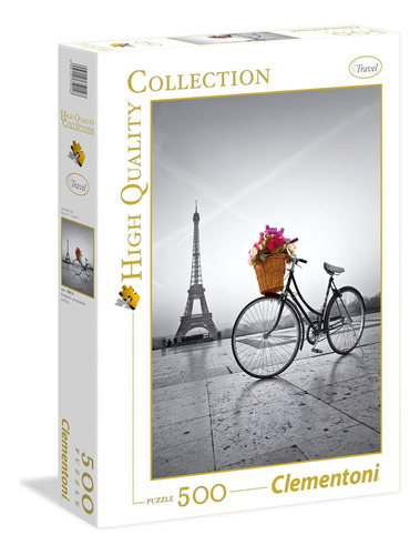 Rompecabezas Clementoni 500 Piezas Paseo Romántico En París