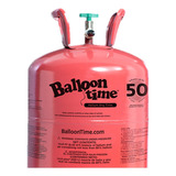 Tanque Helio Gas Balloon Time Desechable Infla 50 Globos 9in