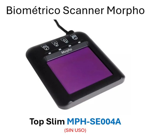 Biométrico Scanner Morpho Safran Top Slim Mph-se004a