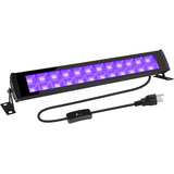 Barra Led Luz Ultra Violeta Fiesta Flúor 48w Uv 44cm