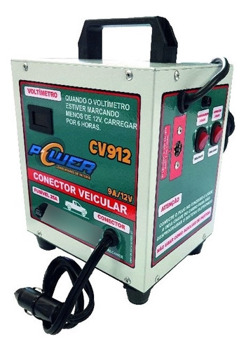 Cv912 Conector Veicular Para Troca De Baterias 9a 12v-power