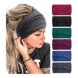 Juego De 6 Diademas Anchas Para Mujer, Deportivas, Para Yoga Color 6 Pcs A