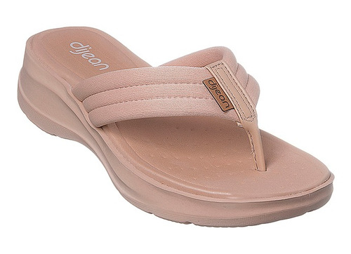 Chinelo Feminino Dijean Conforto Nude