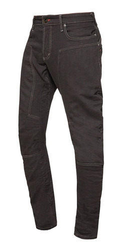 Jean Pantalon Moto Nto Denim 250cc Negro Protecciones Kevlar