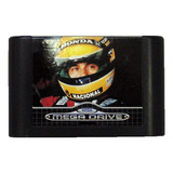 Jogo De Mega Drive, Ayrton Senna's Super Monaco Gp, Sega