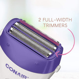 Rasuradora Recargable Conair De Cabezal Doble Para Mujer, Pa