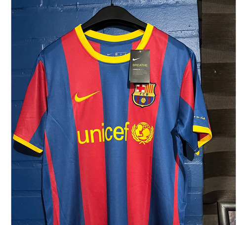 Camiseta Barcelona 2010/2011 Messi