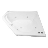 Hidromasaje Jacuzzi Esquinero 129 X 129 Cm 6 Jets 2cv Blanco