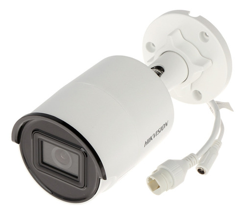 Hikvision Camara Ip Tubo 4 Mp Acusense  2,8mm  Ir 20 A 30m H Color Blanco