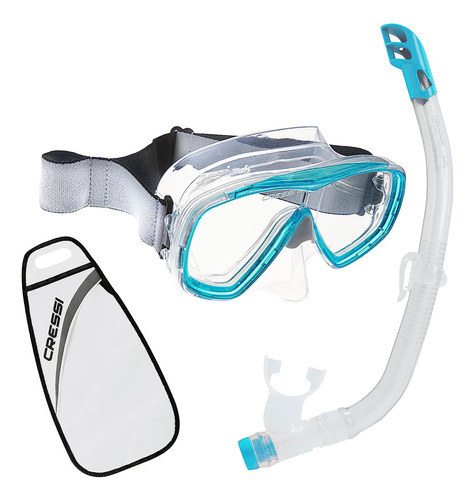 Kit De Máscara De Snorkel Niños Y Tubo De Snorkel Sem...