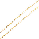 Corrente Feminina De Ouro 18k Maciço Cartie 40cm 1,20mm