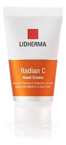  Radian C Crema Para Manos Vitamina C Karite Lidherma X50gr 