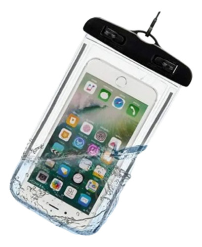 Capa De Celular Impermeável Proteção Mergulho Chuva Piscina