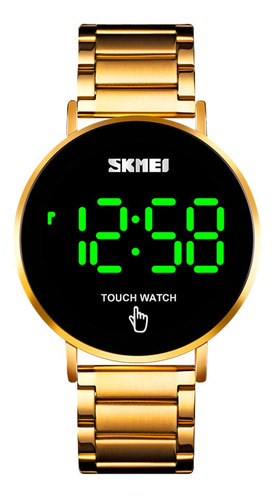 Reloj Hombre Skmei 1550 Touch Acero Minimalista Elegante