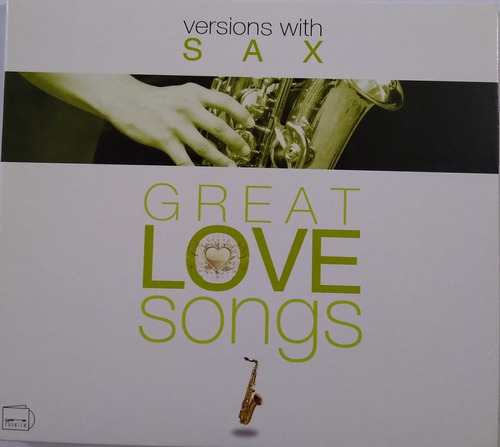 Saxo Versions With Cd Nuevo Original  Great Love Songs 