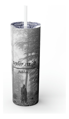 Termo Skinny Tumbler 20 Oz - Folklore Taylor Swift