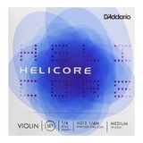 Encordado Violín 1/4 Daddario H3101/4m Helicore T: Medium