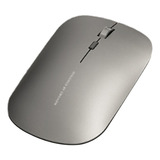 Mouse Bluetooth Sem Fio Recarregável Silencioso Para Laptop Cor Haoyue Gray [bluetooth Dual Mode-ajustável Dpi] Carregamento Silencioso