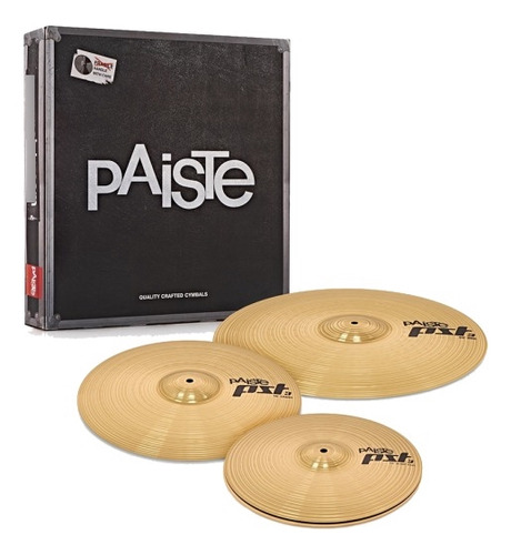 Set Platillos Paiste Pst3 Universal Set Hh14 Crsh 16 Ride 20