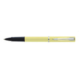 Roller Ball Waterman Allure Amarillo Pastel Color De La Tinta Negro