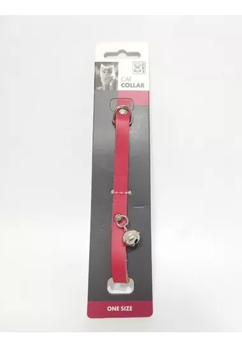 Collar Para Gatos M-pets - Caruso Color Rojo