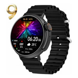 Smartwatch Ultra Max Série 9 Pro Redondo Amoled 49mm+brinde