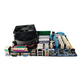 Kit Placa Mãe Gigabyte Ga-g41mt-es2l Core 2 Duo E7500 2gb 