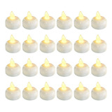 24pack Vela Flotante Sin Llama Impermeable Led Tealight Con