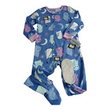 Pijama Térmica Carter's Enteriza Para Niña 3a4 Años Talla 4t