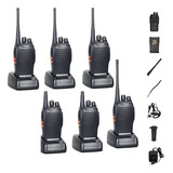 Kit 10 Radio Comunicador Baofeng Walki Talkie 12km 16 Canais