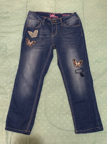 Padrísimo Pantalón Lee Jeans Pescador Cropped Cutted 3!!