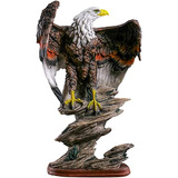 Estatua De Águila Grande De 19 Pulgadas, Escultura De Resina