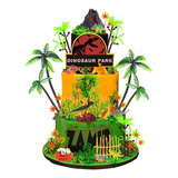 Juego De 50 Piezas De Juguetes De Rboles De Dinosaurio, Jueg