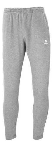 Topper Pantalón Hombre - Basicos Chupín Gris Melange