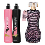 Combo O Boticário Capricho Day & Night + Glamour Secrets Black Kit Presente Perfume Infantil E Feminino 
