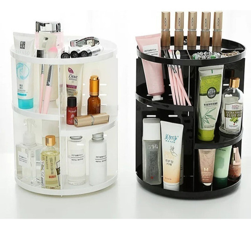 Organizador Rotativo De Maquillajes Cosméticos