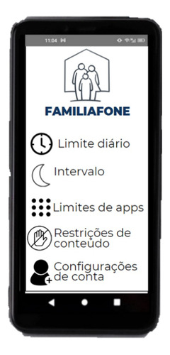 Smartphone Familiafone 32gb Dual Segurança Em Suas Mãos