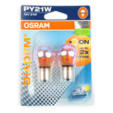 2 Bombillas Led Osram Py21w 7507lda 12v21w Bau15s 581lda