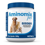 Aminomix Pet 500 Gr. Vetnil Suplemento Vitaminico