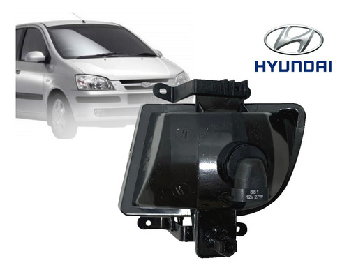 Faro Antiniebla Derecho Para Hyundai Getz (2006 - 2012) Foto 4