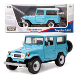 All Star Toys Toyota Land Cruiser Fj40 Sky Blue Con Ruedas .