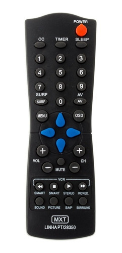 Controle De Tv Philips Tubo Linha Pt